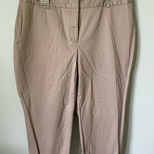 Talbots Tan Trousers